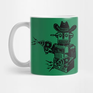 cowboy robot Mug